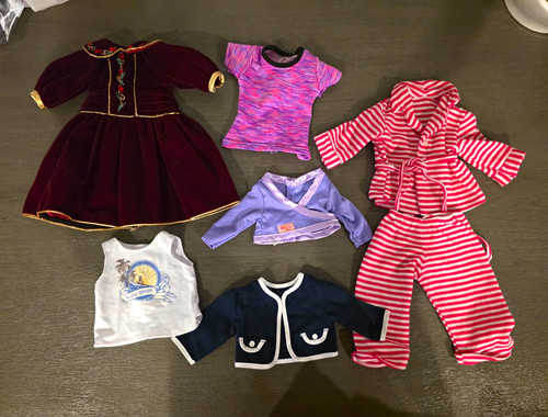 Doll clothes lot fits - doll,