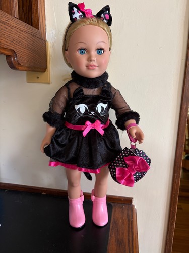 Blonde doll blue - doll, 3