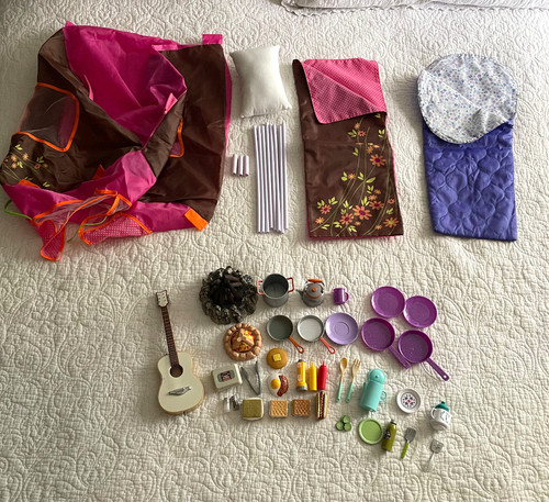 Doll accessories camping - 18",