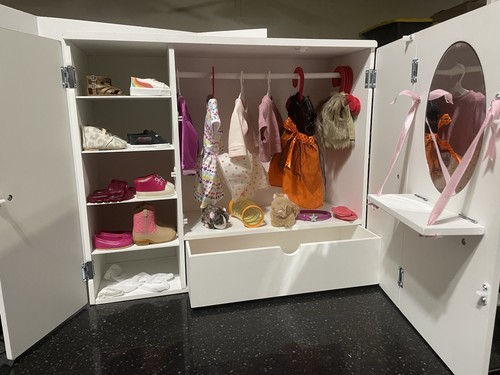 Our generation wooden wardrobe - wooden,